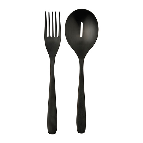 TILLAGD, serving set, 2 pieces. 1 of 3 open dialog
