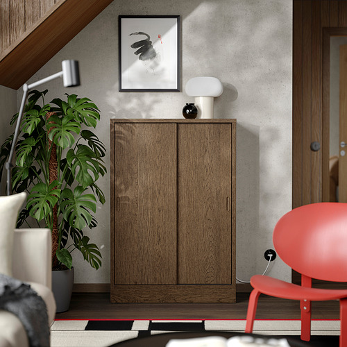 TONSTAD, cabinet with sliding doors. 2 of 6 open dialog
