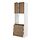 Select colour variation: white/Tistorp brown walnut effect