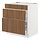 Select colour variation: white/Tistorp brown walnut effect