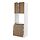 Select colour variation: white/Tistorp brown walnut effect