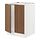 Current variation: white/Tistorp brown walnut effect