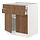 Select colour variation: white/Tistorp brown walnut effect