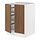 Select colour variation: white/Tistorp brown walnut effect