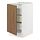 Select colour variation: white/Tistorp brown walnut effect
