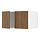 Select colour variation: white/Tistorp brown walnut effect