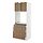 Select colour variation: white/Tistorp brown walnut effect