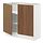 Select colour variation: white/Tistorp brown walnut effect