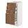 Select colour variation: white/Tistorp brown walnut effect