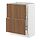 Select colour variation: white/Tistorp brown walnut effect