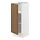 Select colour variation: white/Tistorp brown walnut effect