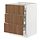 Current variation: white/Tistorp brown walnut effect
