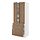Current variation: white/Tistorp brown walnut effect