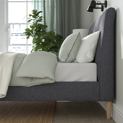 IDANÄS, upholstered King bed. 4 of 10 open dialog