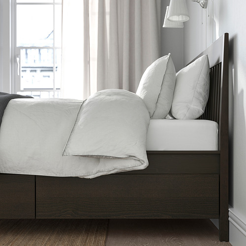 IDANÄS, cama Queen con almacenaje. 5 de 11 abrir diálogo