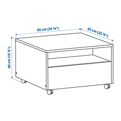 Measurement Illustration - GARNANÄS coffee table