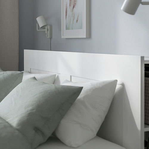 BRIMNES, bed King with headboard. 7 of 9 open dialog