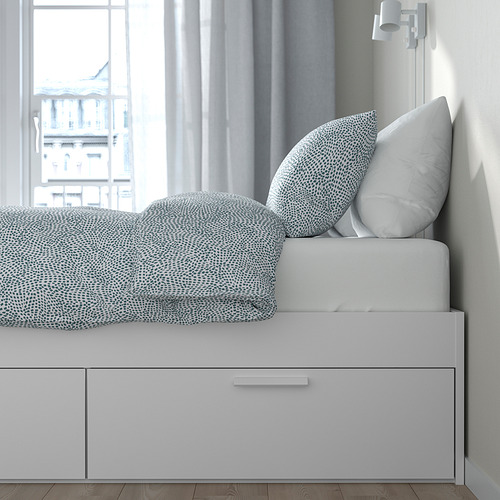 BRIMNES, Cama Queen. 6 de 8 abrir diálogo