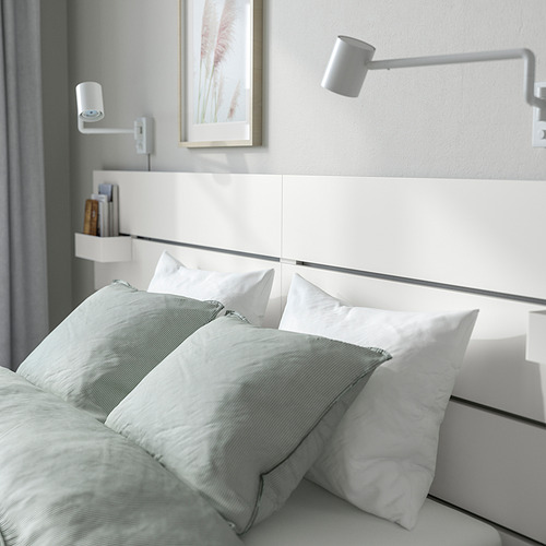 NORDLI, cama King con colchón y cabecera. 6 de 15 abrir diálogo