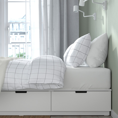NORDLI, cama King con colchón. 5 de 11 abrir diálogo