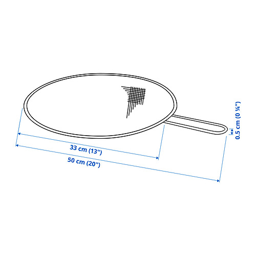 KLOCKREN, pantalla protección salpicaduras. 6 de 6 abrir diálogo