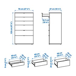 Measurement Illustration - VIHALS dresser
