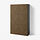 Select colour variation: black-brown/Hedeviken brown stained oak veneer