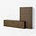Current variation: black-brown Hedeviken/Björköviken brown stained oak veneer