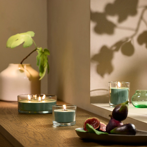 LOTSFÅGEL, scented candle in glass. 3 of 8 open dialog