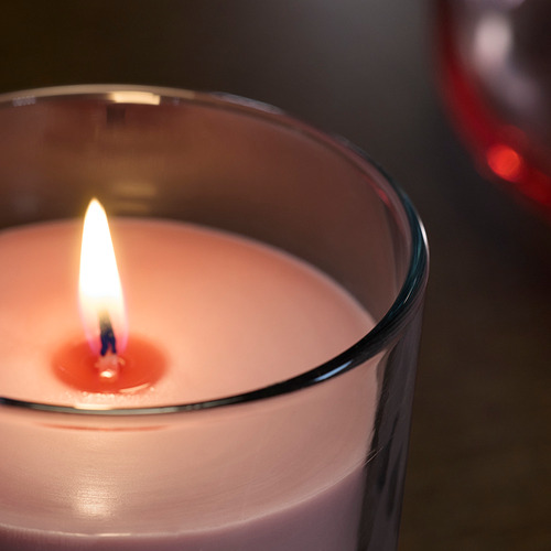 LOTSFÅGEL, vela aromática recipiente de vidrio. 6 de 8 abrir diálogo