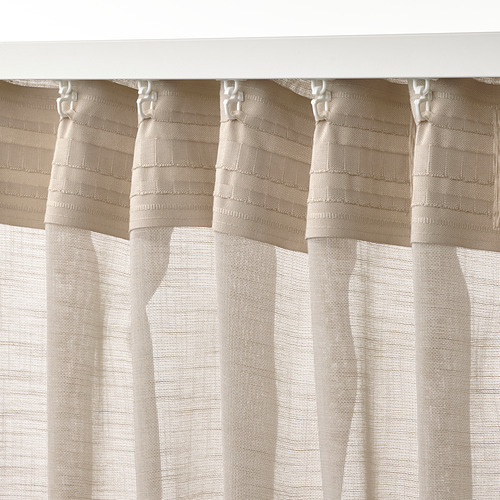 HÄLLEBRÄCKA, sheer curtains, 1 pair. 6 of 10 open dialog