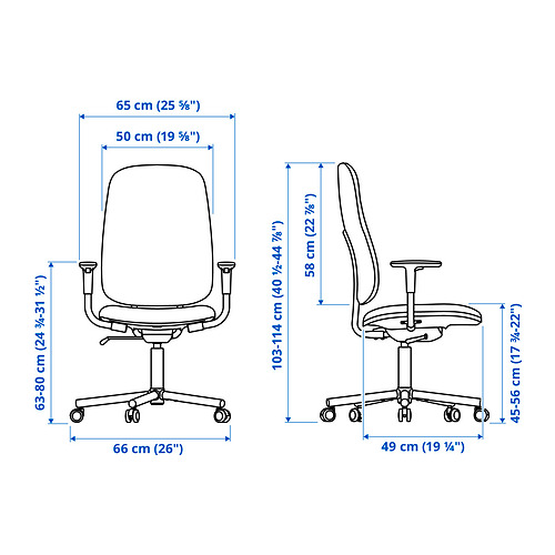MULLSJÖ / SMÖRKULL, desk and chair. 12 of 13 open dialog