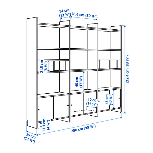 LÅDMAKARE, comb almacenaje con puertas corredizas. 7 de 7 abrir diálogo
