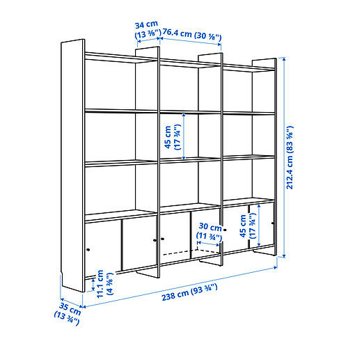 LÅDMAKARE, comb almacenaje con puertas corredizas. 6 de 6 abrir diálogo