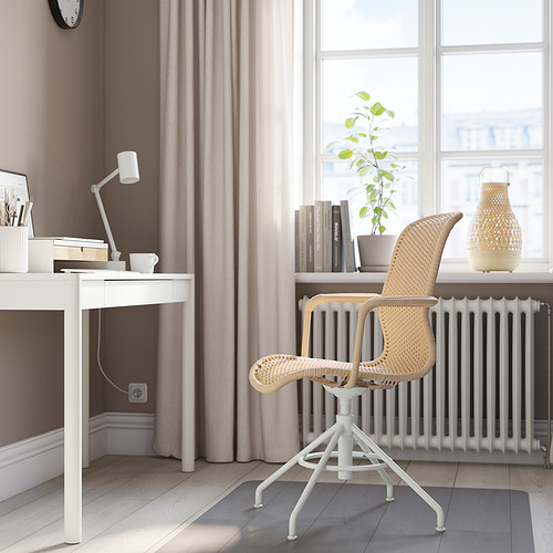 STIGBYGEL, swivel chair with armrests. 2 of 11 open dialog
