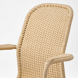 Measurement Illustration - STIGBYGEL swivel chair with armrests