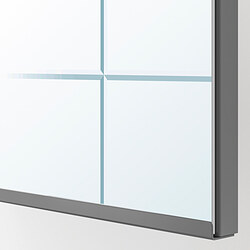 KAMMARTORP mirror door with soft closing hinges