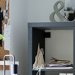 Measurement Illustration - KALLAX shelving unit with underframe