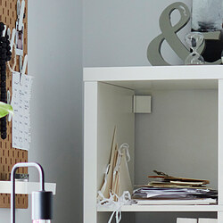 Measurement Illustration - KALLAX shelving unit with underframe
