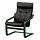 Current variation: dark green/Grann black