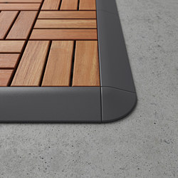 RUNNEN corner edge, outdoor decking