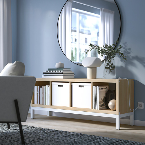 KALLAX, shelving unit with underframe. 2 of 5 open dialog