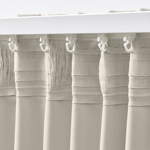 KORGMOTT, cortinas opacas, 1 par. 5 de 9 abrir diálogo