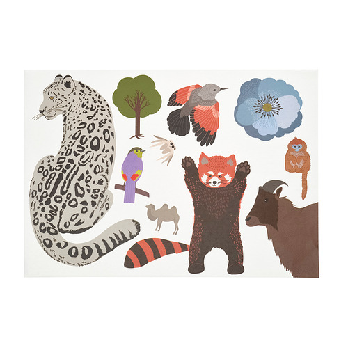 ALPTALL, decoration stickers, set of 3. 7 of 9 open dialog