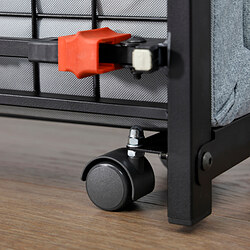 Measurement Illustration - NORRUDDEN folding guest bed