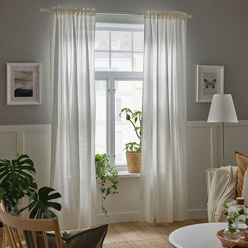 SILVERLÖNN, Cortinas traslúcidas, 1 par. 2 de 5 abrir diálogo