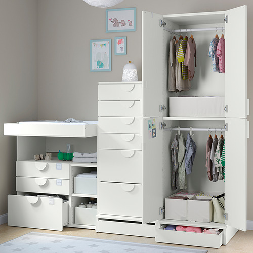 SMÅSTAD / UPPFÖRA, combinación de almacenaje. 3 de 5 abrir diálogo