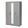 Variación actual: 3 puertas, gris, 46 "x19 3/4 "x74 3/4 "