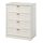 Select colour variation: off-white, 32 1/4x20 1/8x39 3/4 "