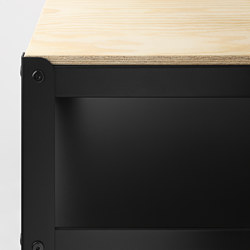 Measurement Illustration - BROR utility cart